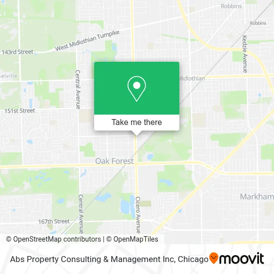 Abs Property Consulting & Management Inc map