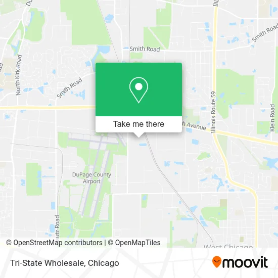 Tri-State Wholesale map