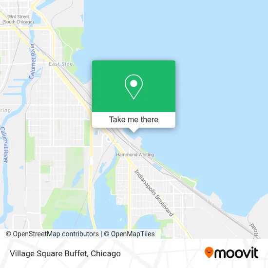 Village Square Buffet map