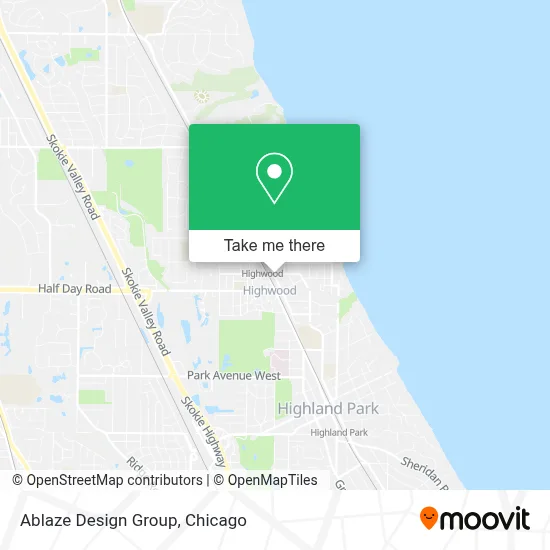 Ablaze Design Group map