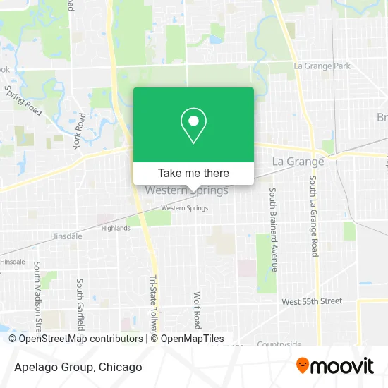 Apelago Group map