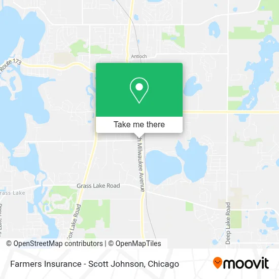 Farmers Insurance - Scott Johnson map