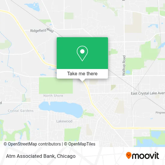 Atm Associated Bank map