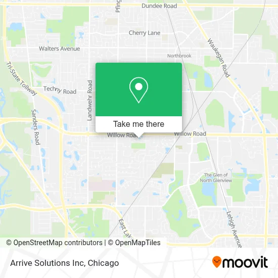 Arrive Solutions Inc map