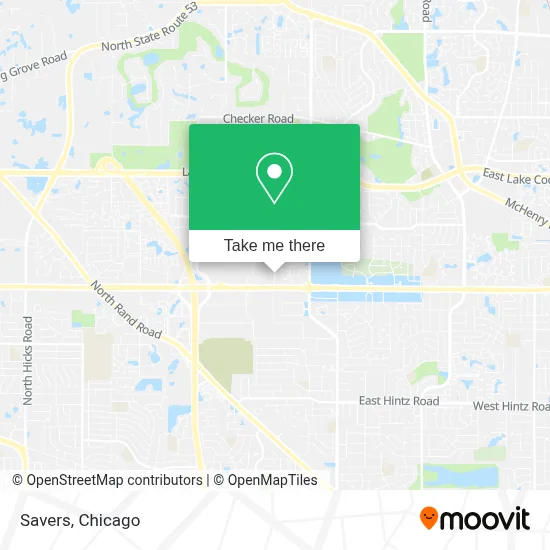 Savers map