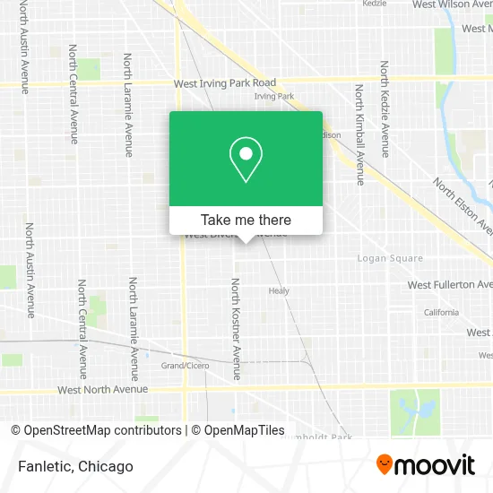 Fanletic map