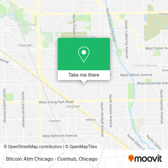Bitcoin Atm Chicago - Coinhub map