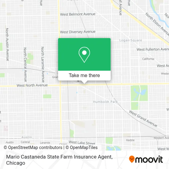 Mario Castaneda State Farm Insurance Agent map