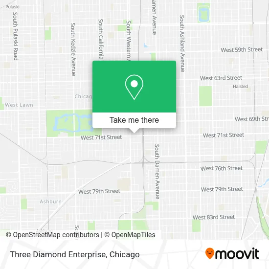 Three Diamond Enterprise map