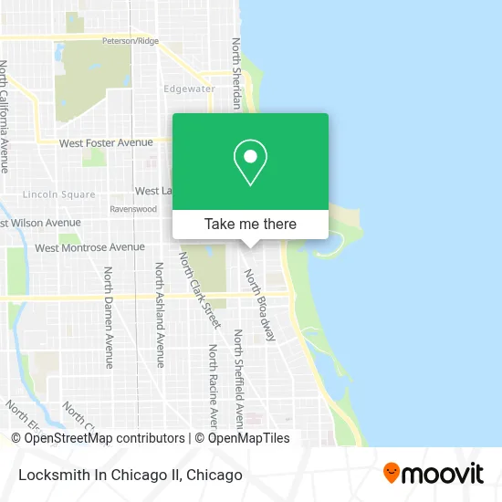 Locksmith In Chicago Il map