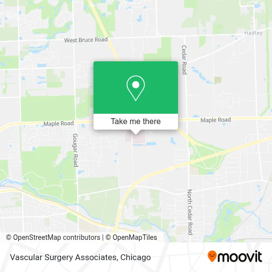 Vascular Surgery Associates map