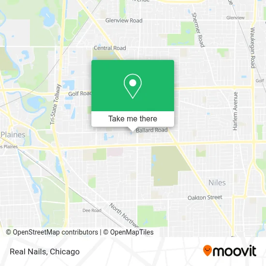 Real Nails map