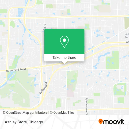 Ashley Store map