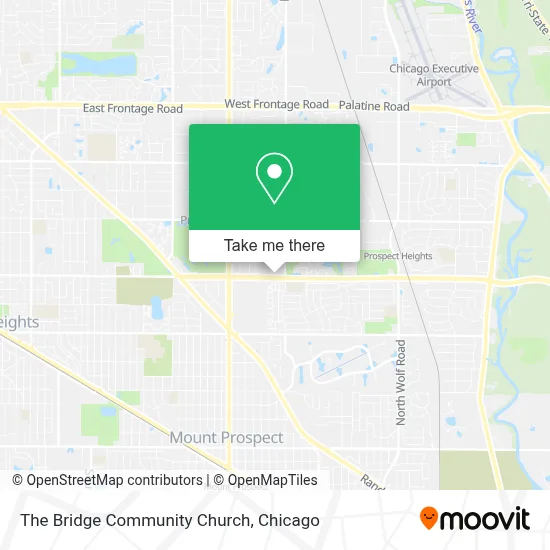 The Bridge Community Church map