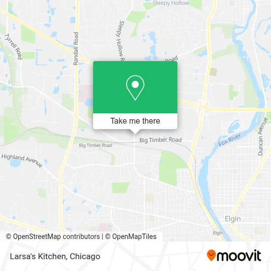 Larsa's Kitchen map