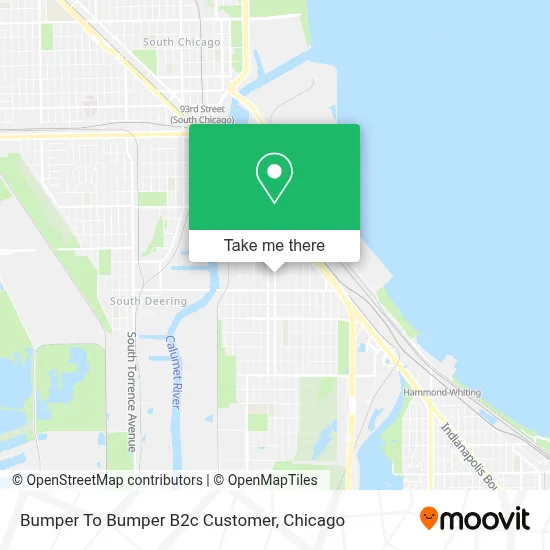 Bumper To Bumper B2c Customer map