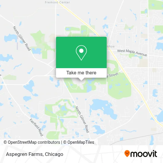 Aspegren Farms map