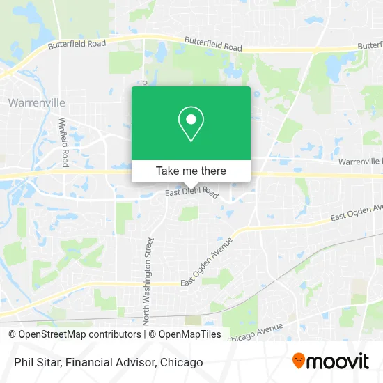 Phil Sitar, Financial Advisor map