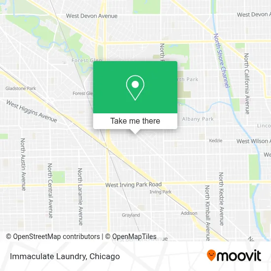 Immaculate Laundry map