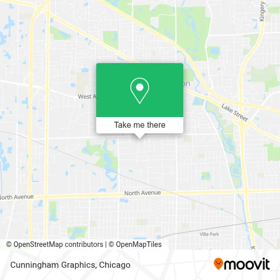 Cunningham Graphics map
