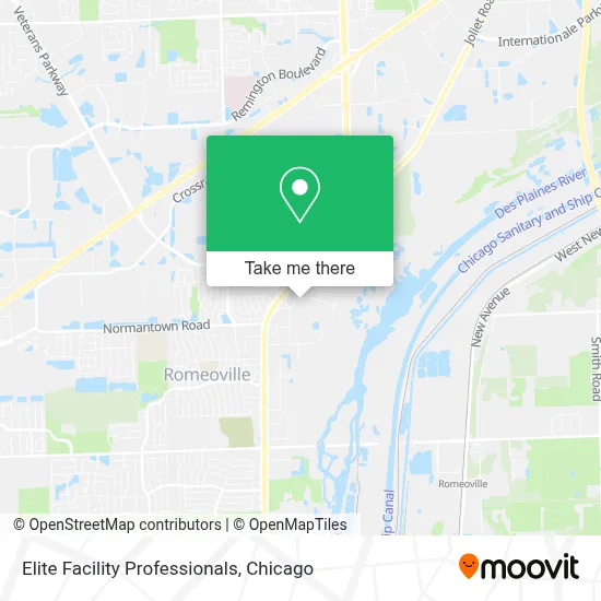 Elite Facility Professionals map