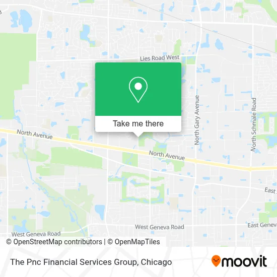 The Pnc Financial Services Group map
