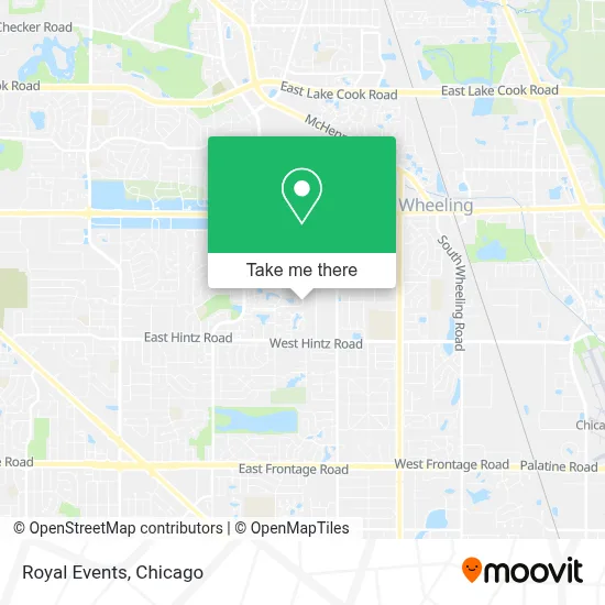 Royal Events map