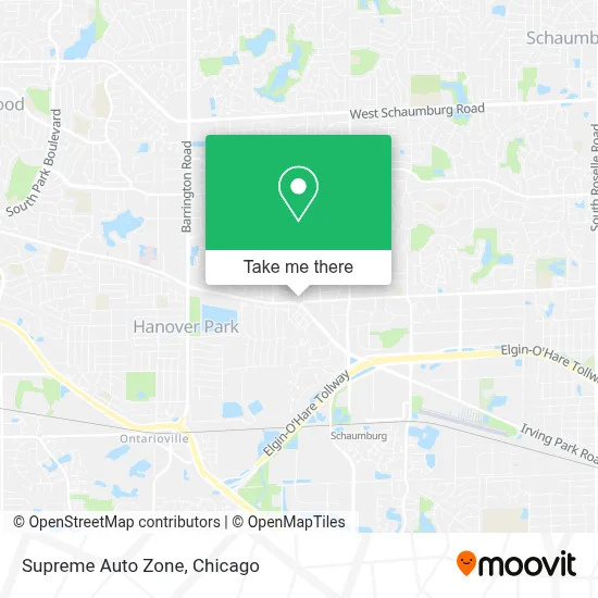 Supreme Auto Zone map