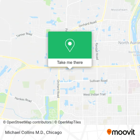 Michael Collins M.D. map