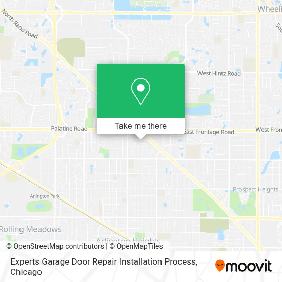 Experts Garage Door Repair Installation Process map