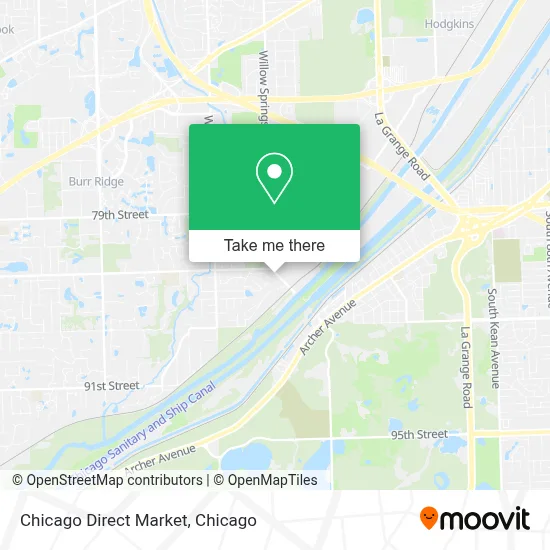 Chicago Direct Market map