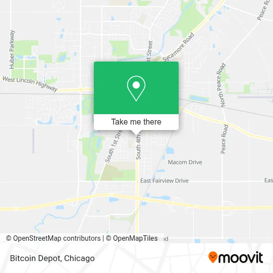 Bitcoin Depot map