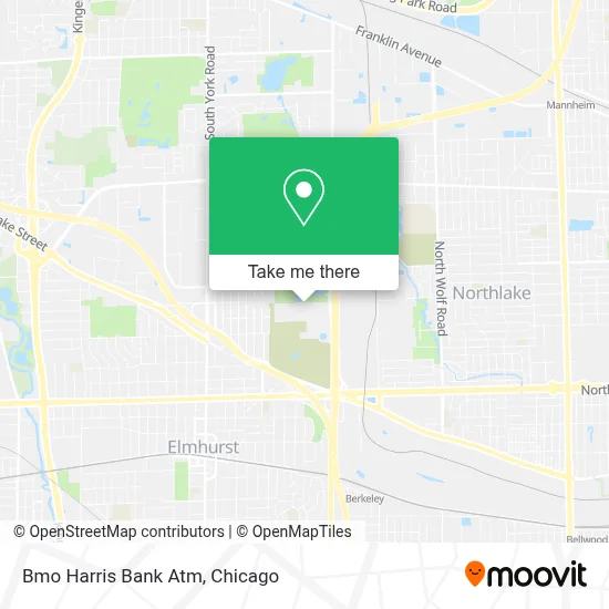 Bmo Harris Bank Atm map