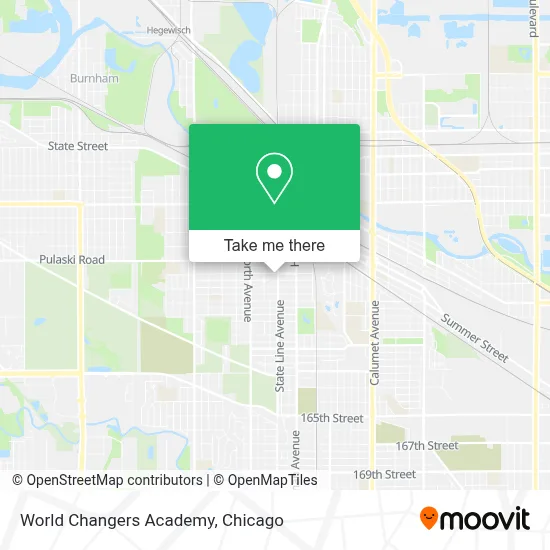 World Changers Academy map