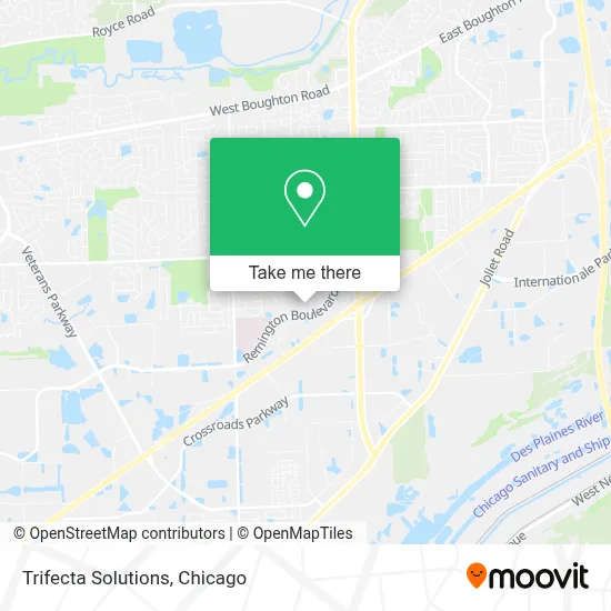 Trifecta Solutions map