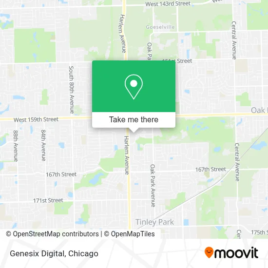 Genesix Digital map