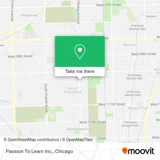 Passion To Learn Inc. map