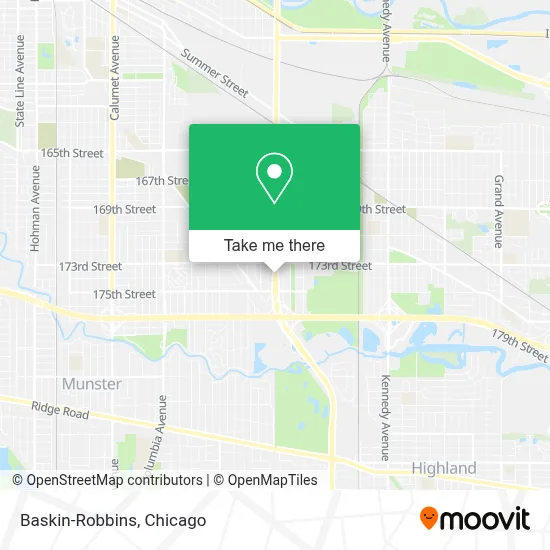 Baskin-Robbins map