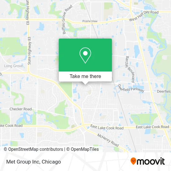 Met Group Inc map