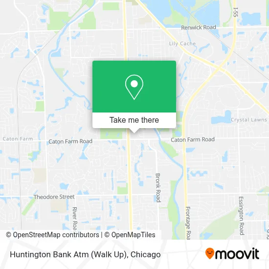 Huntington Bank Atm (Walk Up) map