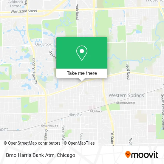 Bmo Harris Bank Atm map