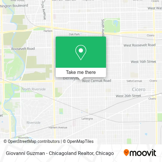 Giovanni Guzman - Chicagoland Realtor map