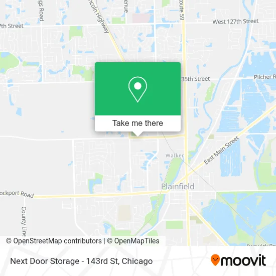 Next Door Storage - 143rd St map