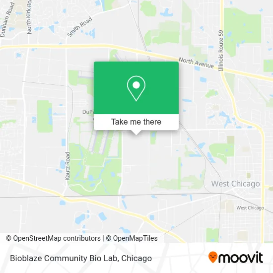 Bioblaze Community Bio Lab map