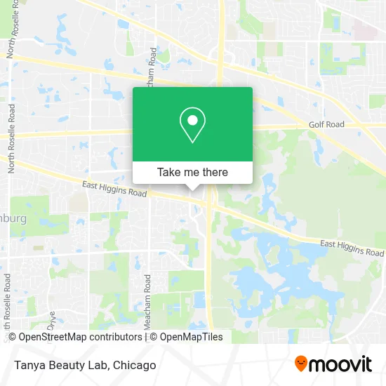Tanya Beauty Lab map