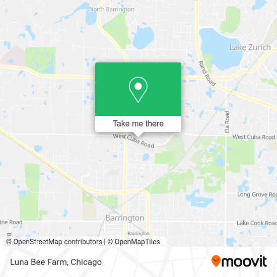Luna Bee Farm map