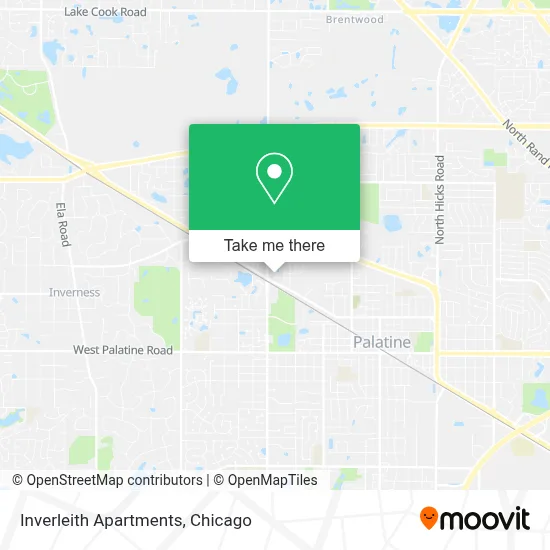 Inverleith Apartments map