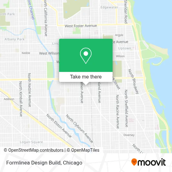 Formlinea Design Build map