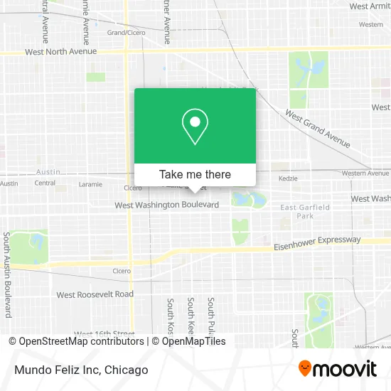 Mundo Feliz Inc map