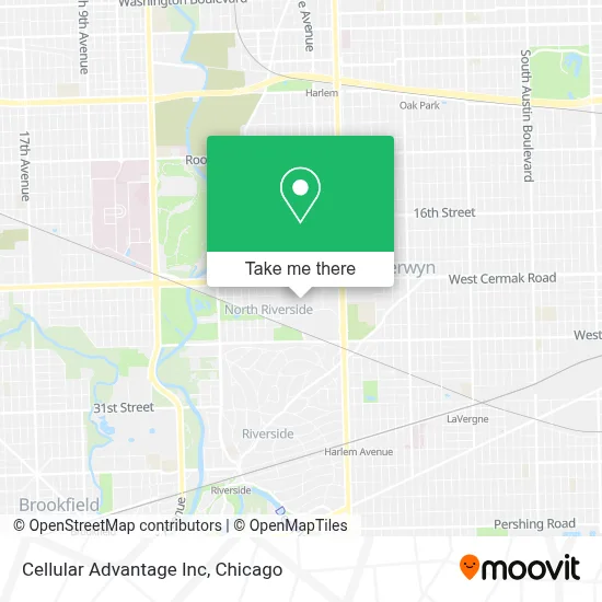 Cellular Advantage Inc map